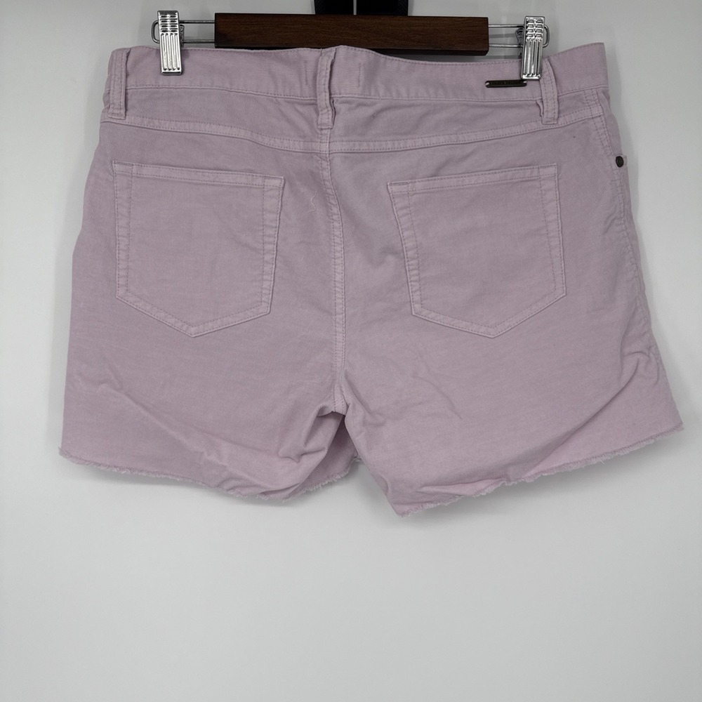 NWT Carve Designs Oahu Shorts 4" Size 6 Raw Hem Corduroy Women's Purple Surf - Picture 3 of 7